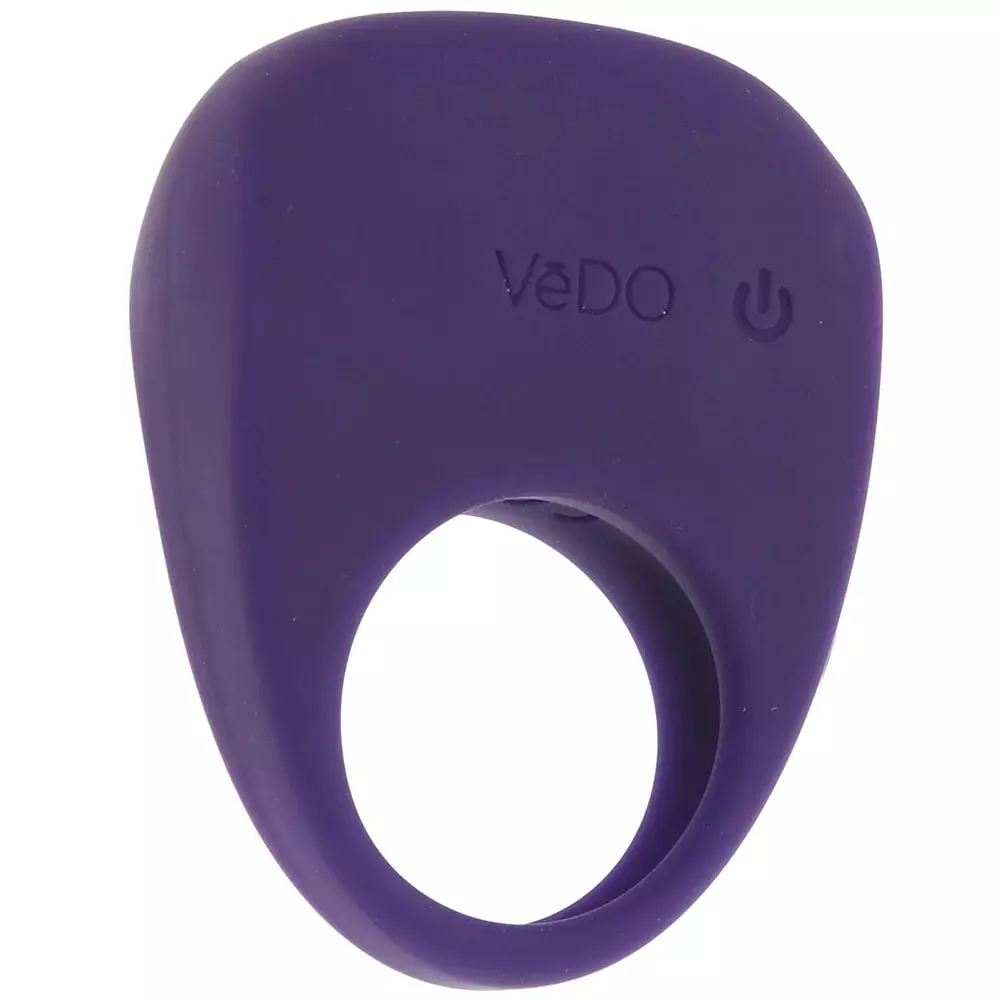 Vedo Driver Rechargeable Couples Vibrating Silicone C-Ring - PR